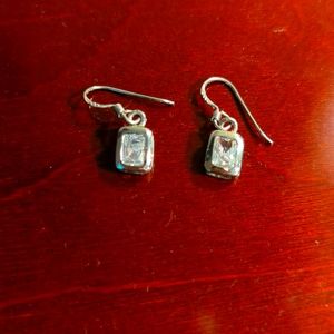 Costume diamond earrings